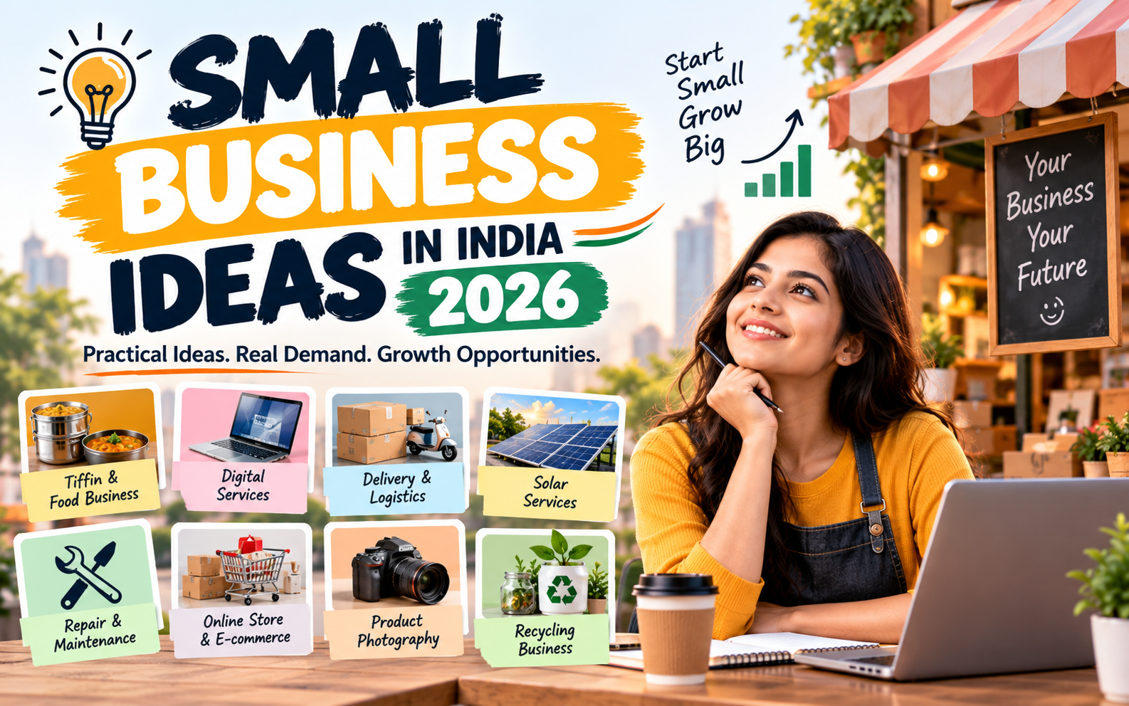 Small business ideas in India for 2026: Businesses people actually need