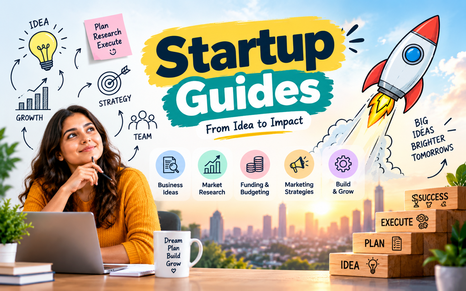 Startup Guides: From a Bold Idea to a Business That Actually Works